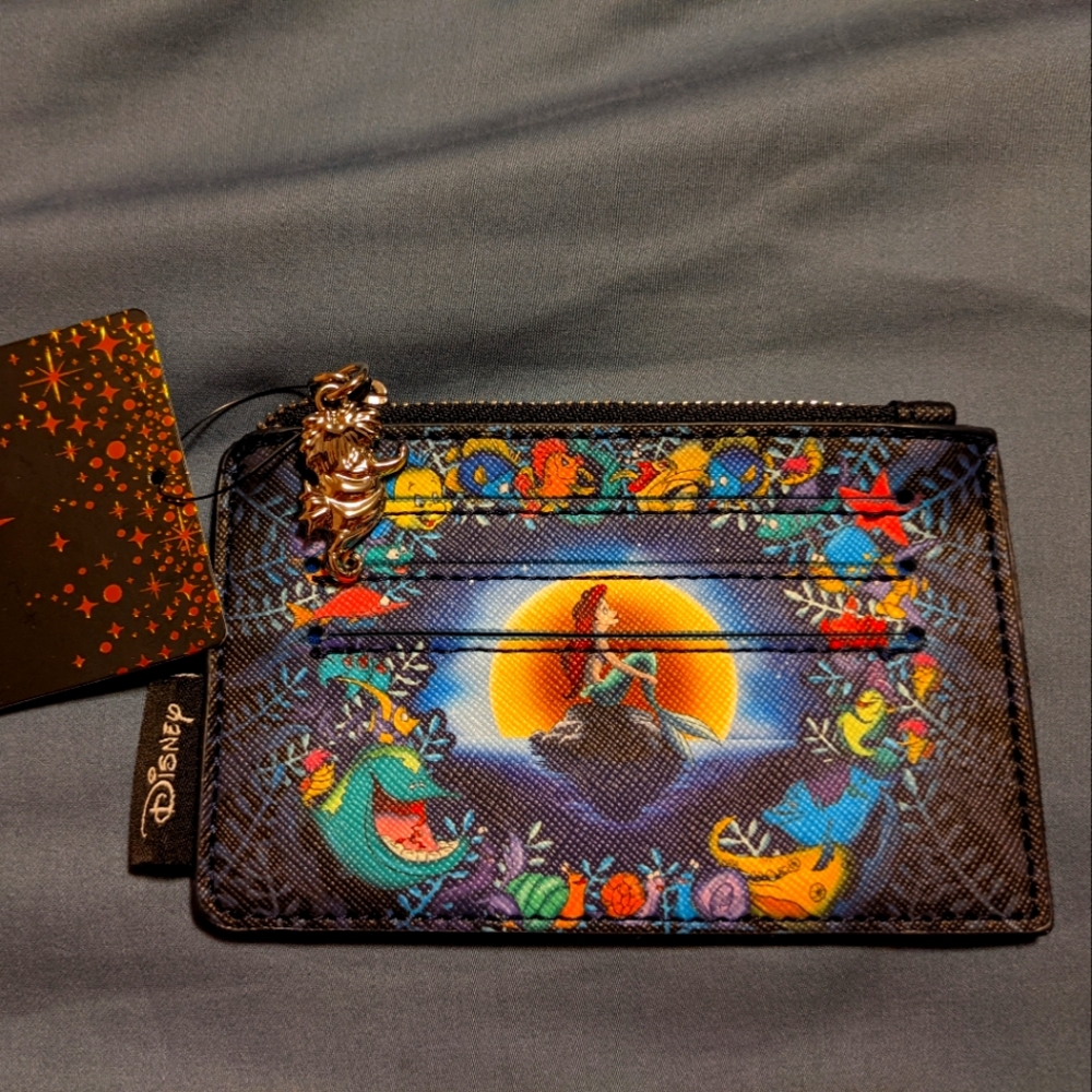 Loungefly Little Mermaid Under the Sea Cardholder